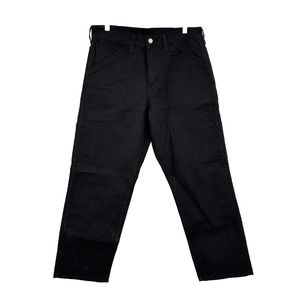 Levi`s Workwear Fit Utility Black Denim Jeans 32x30 LNC